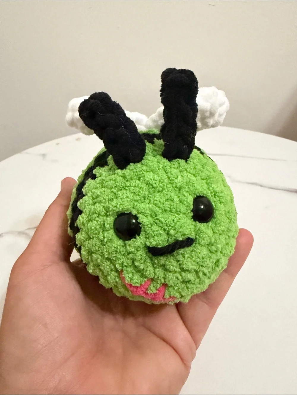 Crochet Plush Zombie Bee 🐝 🧟‍♂️
